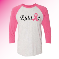 Riddle Baseball Tee
